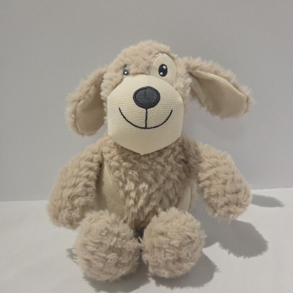 Carried Away by Stepping Stones Plush Dog 10" Tan Spots